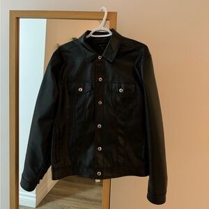Trendy Leather Jacket